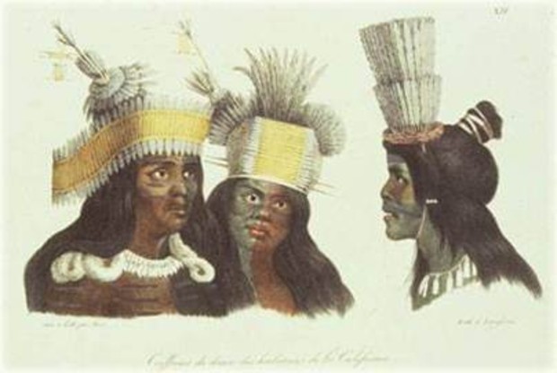 Muwekma Ohlone Indians at Mission Dolores in San Francisco, CA
by Russian Painter Louis Andrevitch Choris, circa 1816