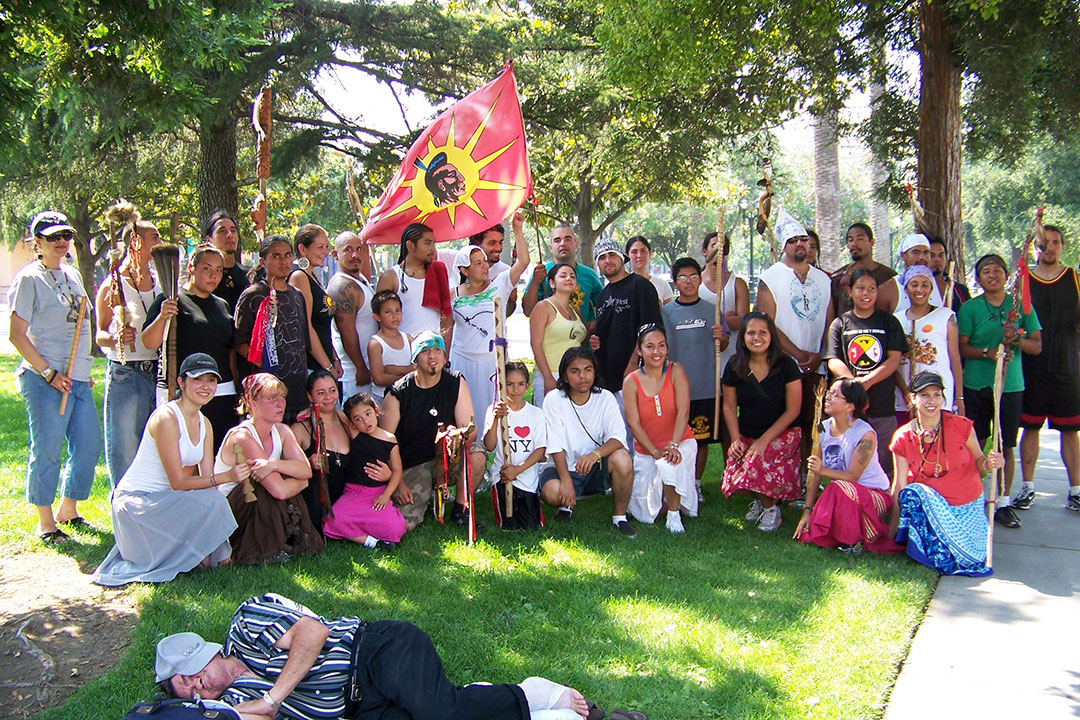 San Jose Peace & Dignity Journeys Planning Committee & Runners Group Picture July 8, 2008